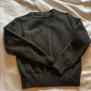 Dark gray wool sweater